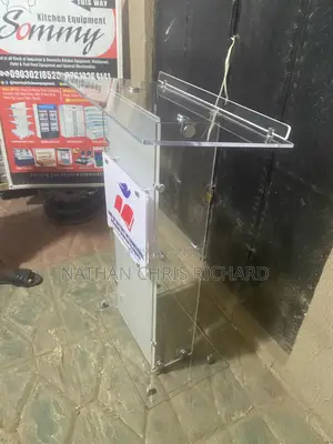 Unbreakable Acrylic Pulpit