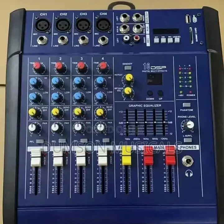 4 Channel Yamaha Powered Mixer