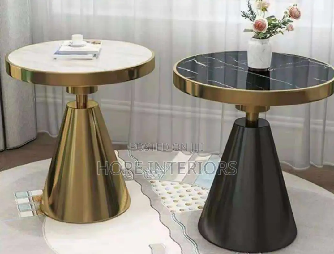 Two in One Stools With Marble Top