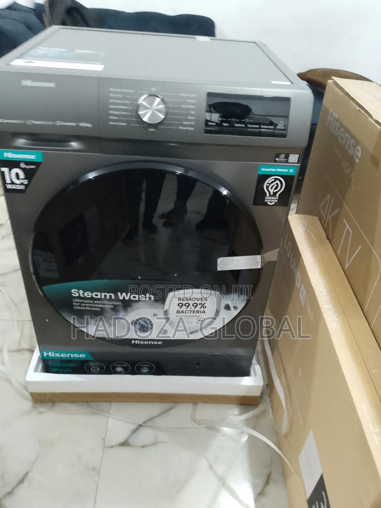 The Efficient 10kg Hisense Washing Machine -New