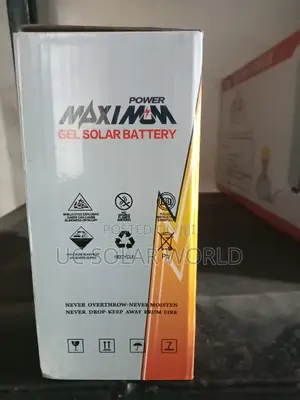 Maximum 18ah Gel Solar Battery