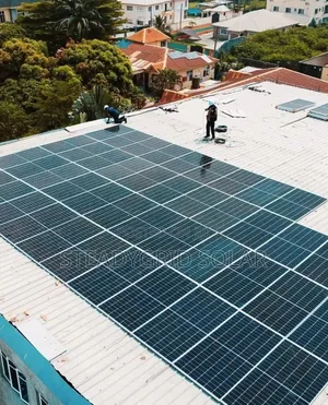 Extraordinarily Installed 30kva Solar Powered Inverter Setup