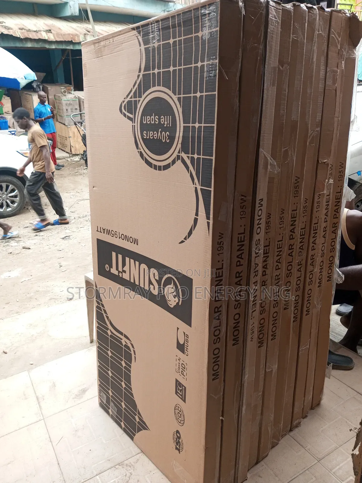 Sunfit 195w Solar Panels.