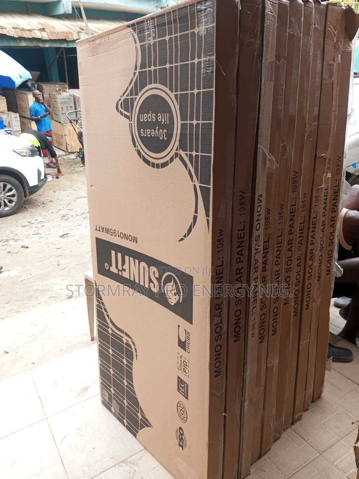 Sunfit 195w Solar Panels.