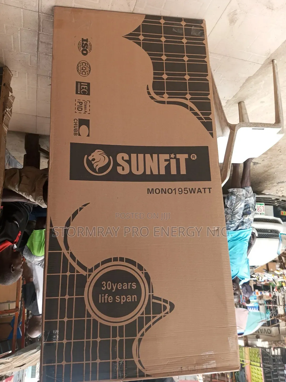 Sunfit 195w Solar Panels.