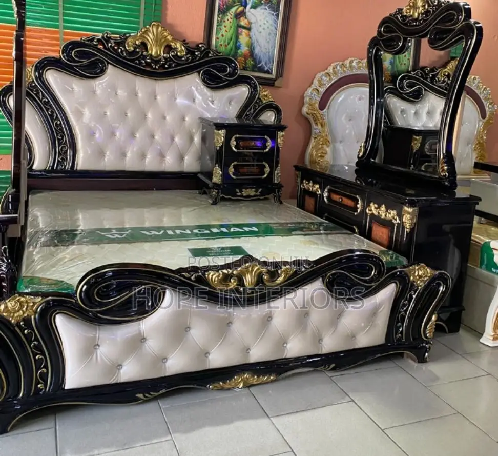 Royal Bed With Dressing