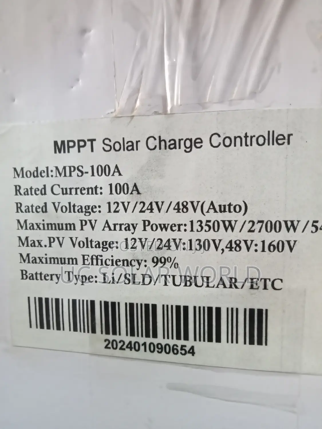 Cee Power 100A MPPT Solar Charge Controller