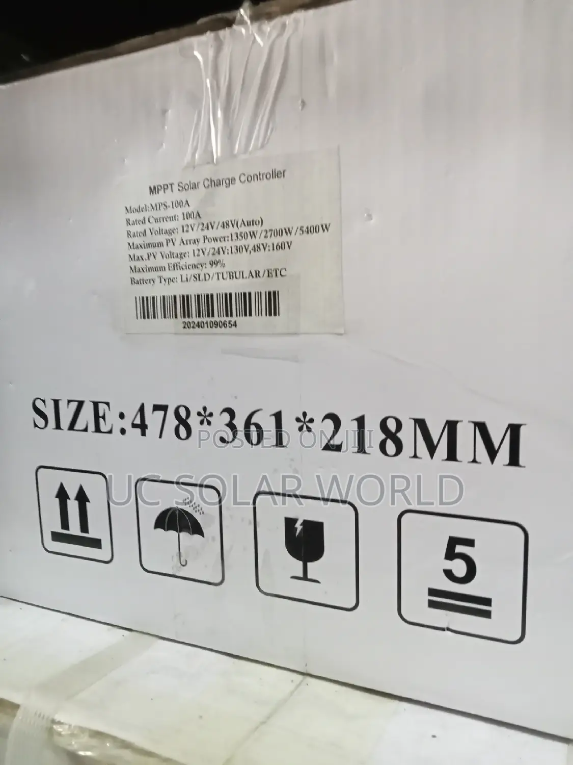 Cee Power 100A MPPT Solar Charge Controller