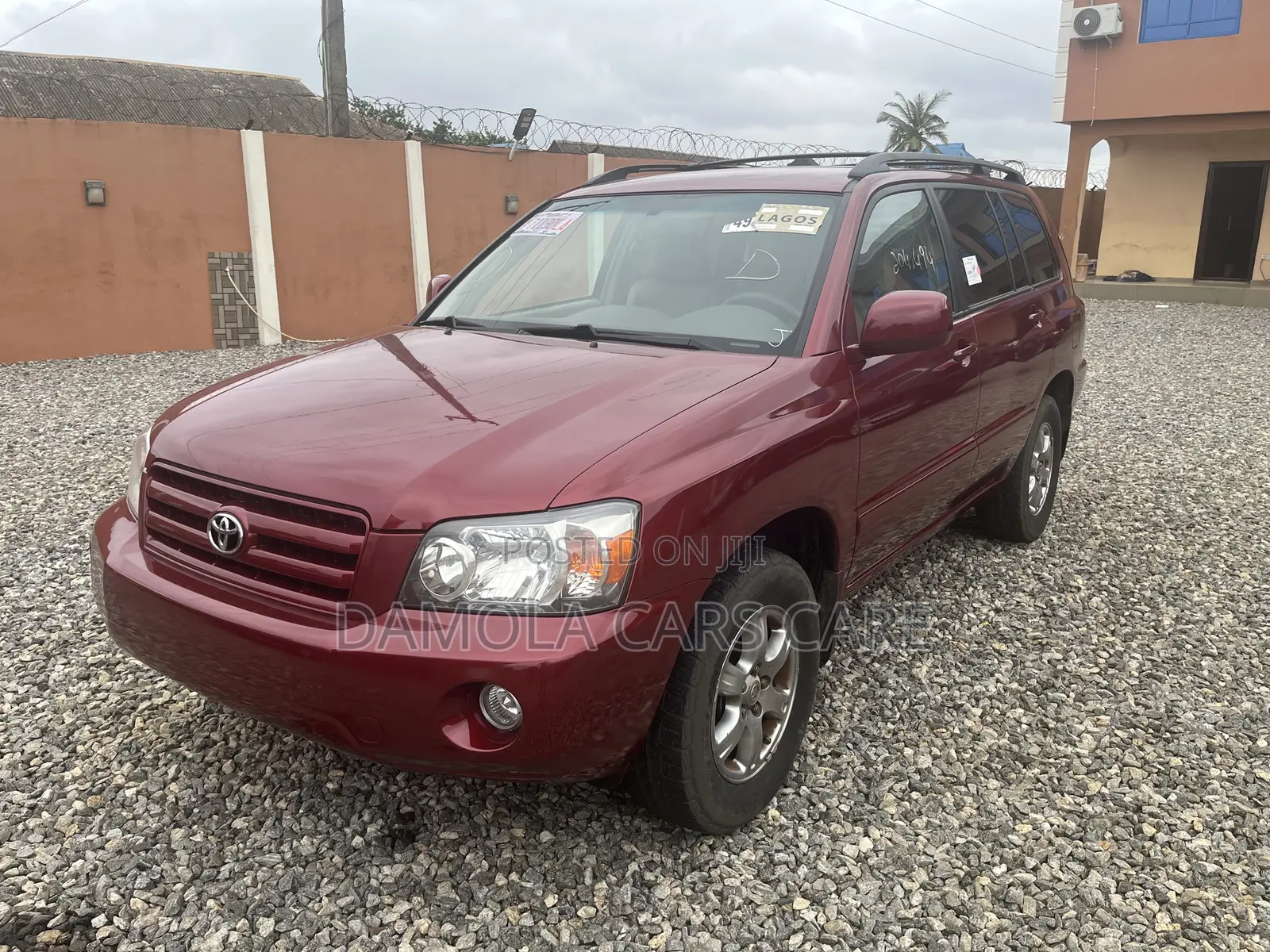 Toyota Highlander 2007 Red