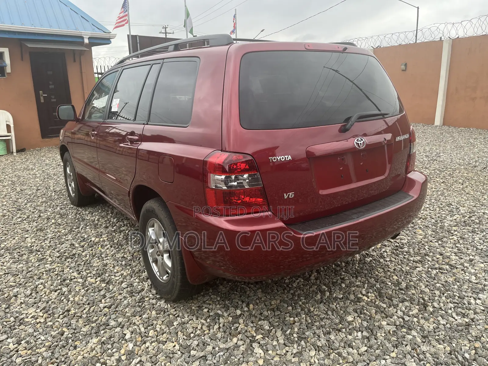 Toyota Highlander 2007 Red