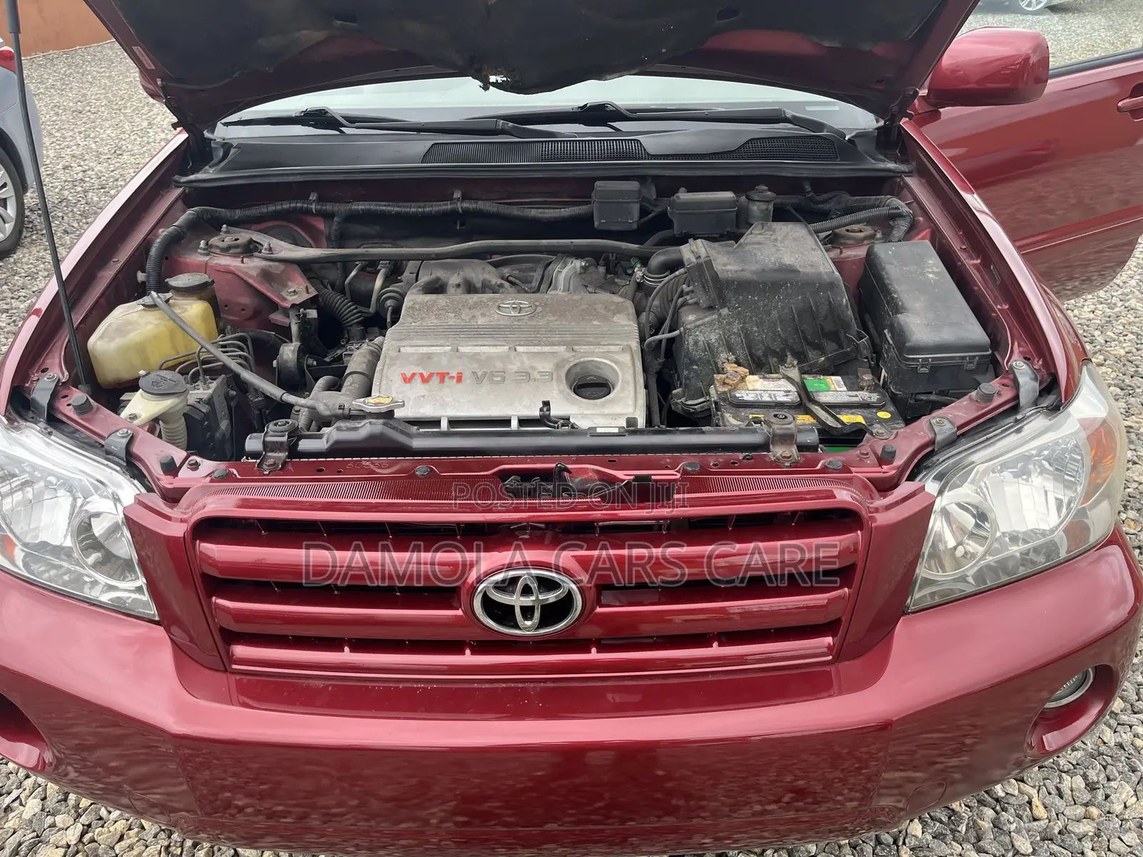 Toyota Highlander 2007 Red