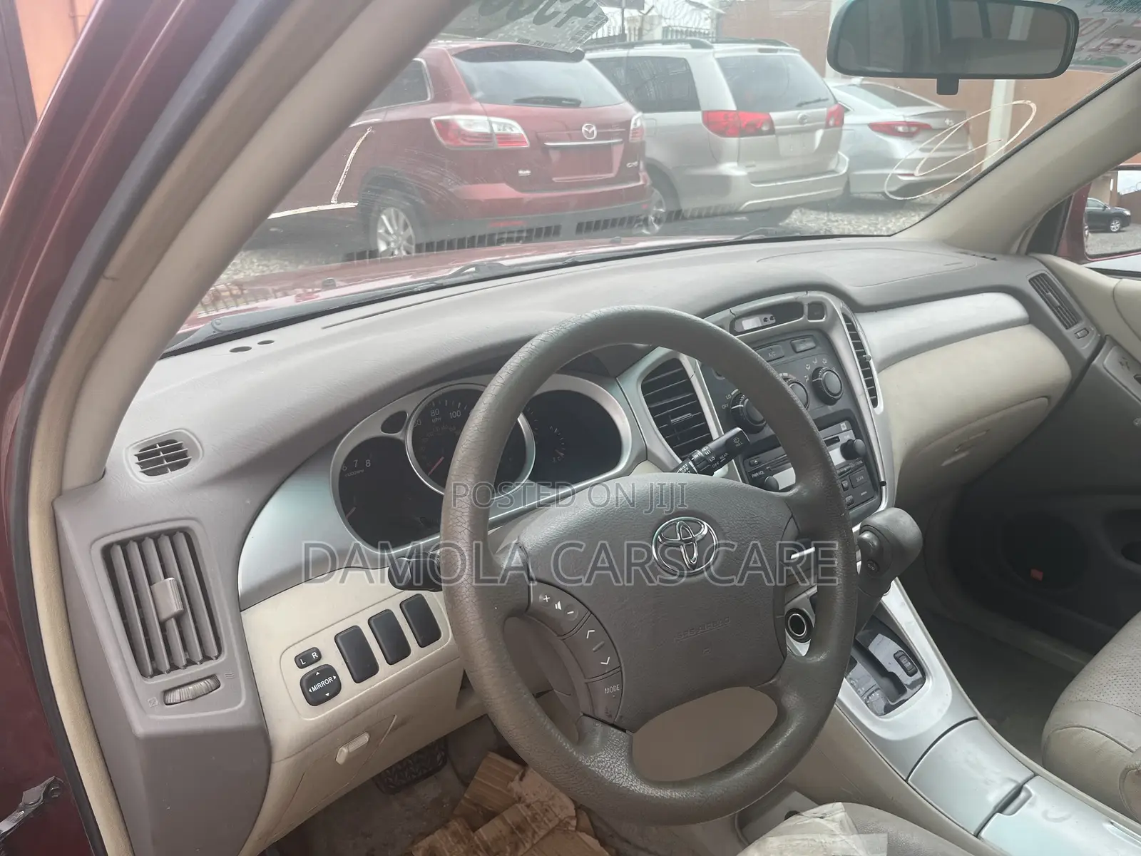 Toyota Highlander 2007 Red