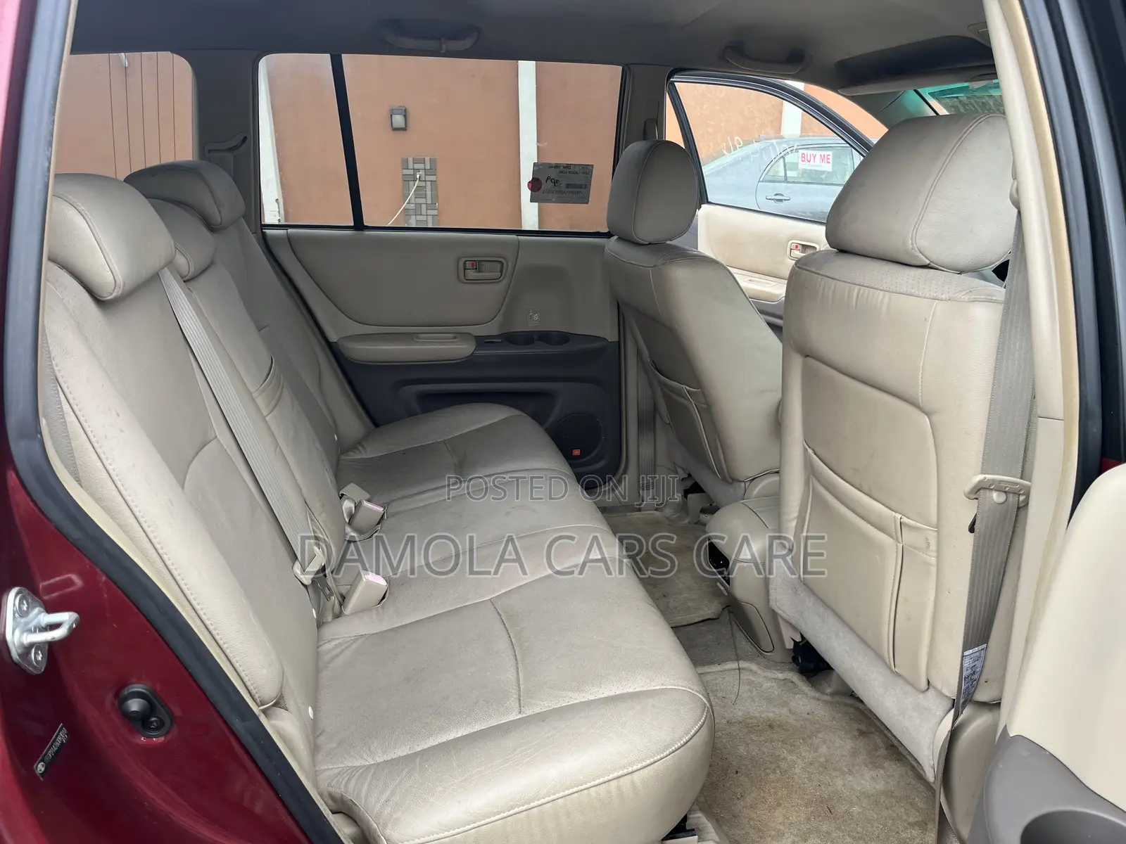 Toyota Highlander 2007 Red