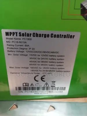 Must MPPT 60A Charge Controller