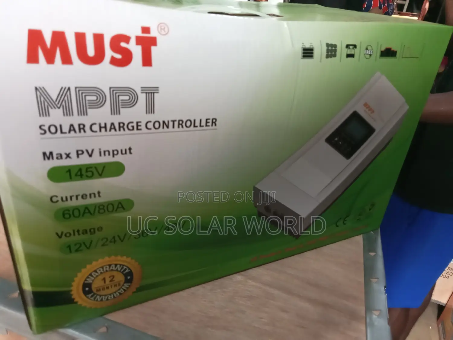 Must MPPT 60A Charge Controller
