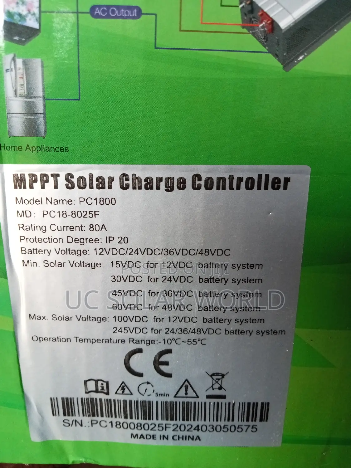 Must 80A Charge Controller