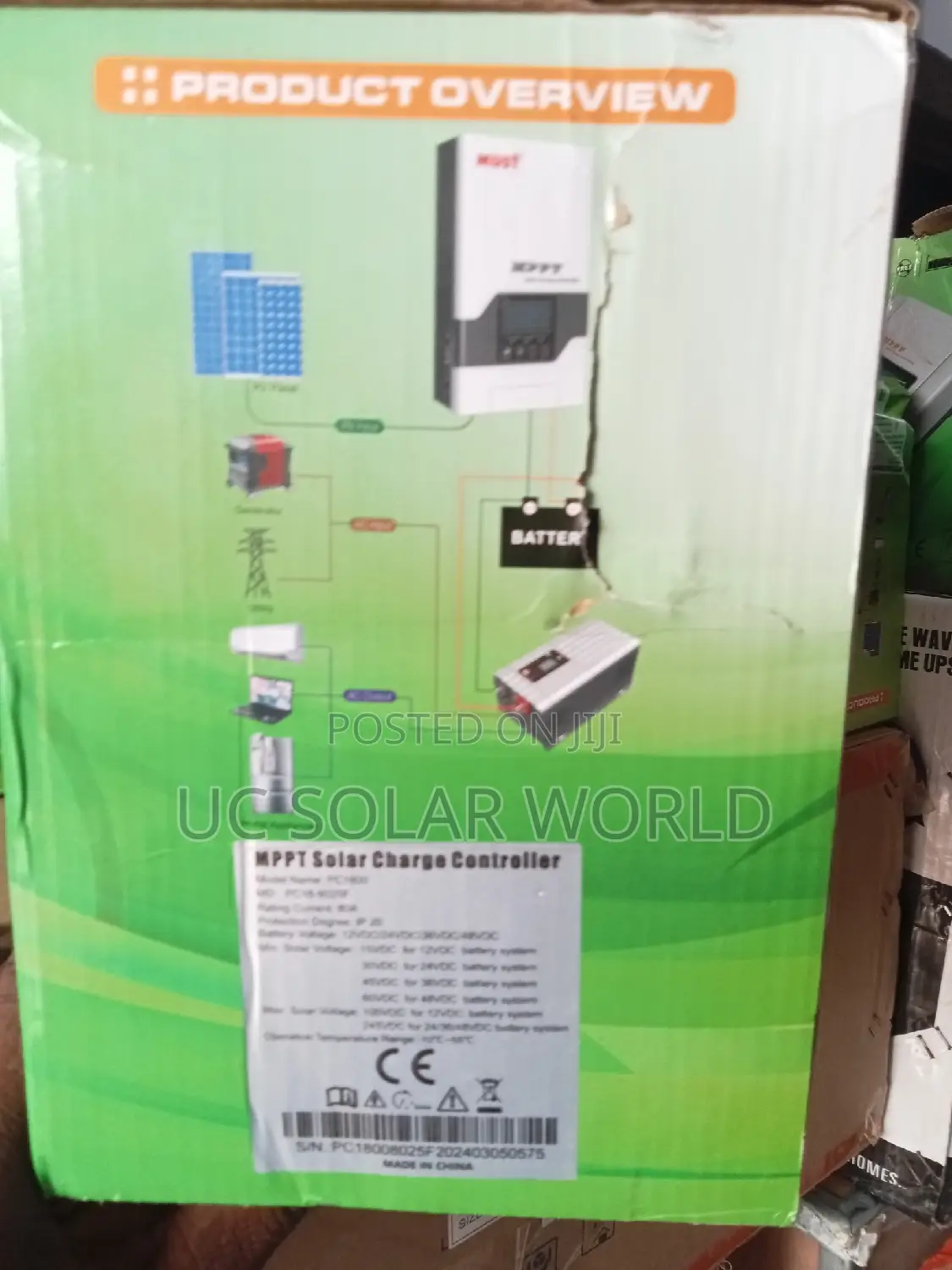 Must 80A Charge Controller