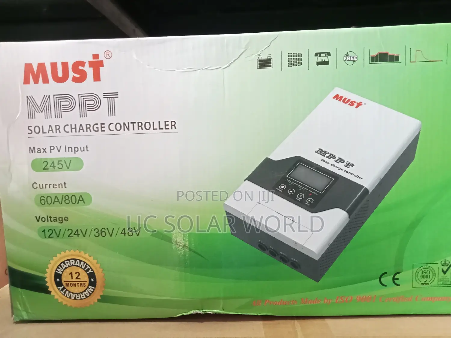 Must 80A Charge Controller