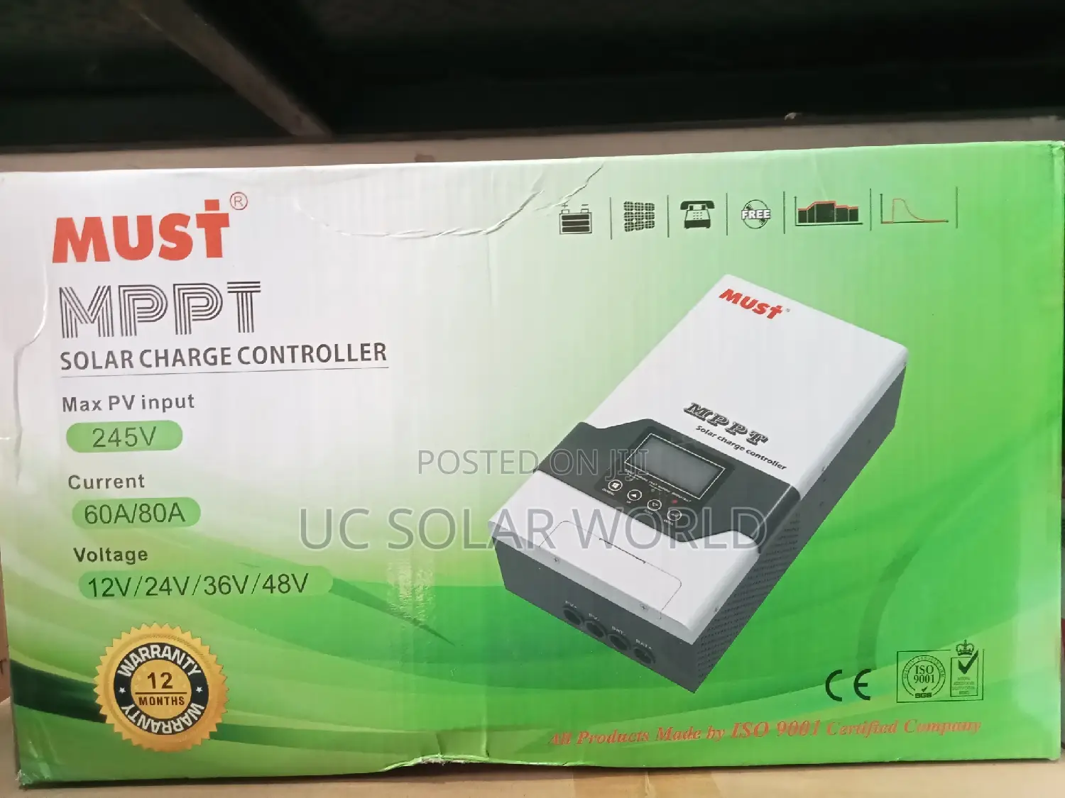 Must 80A Charge Controller