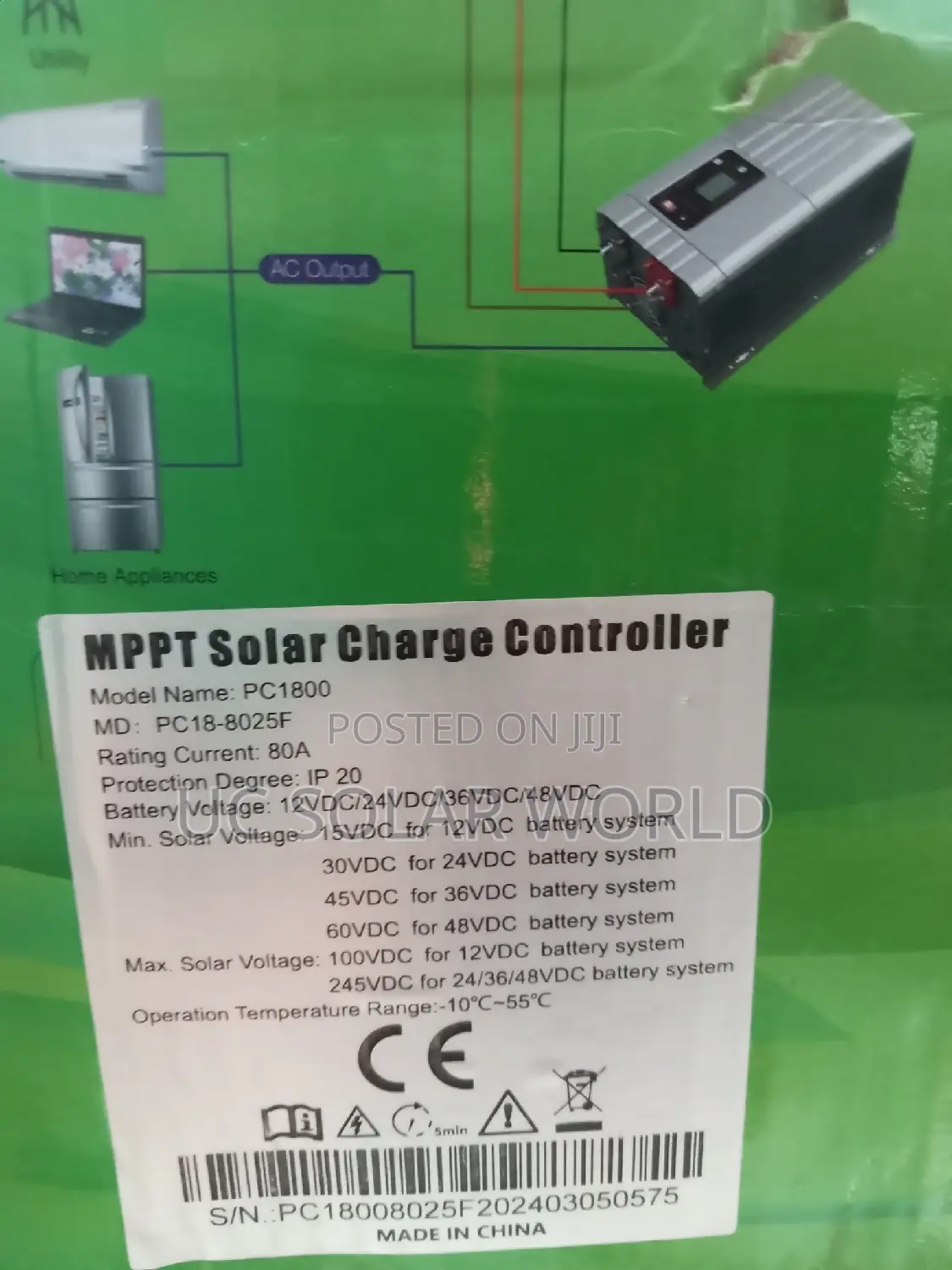 Must 80A Charge Controller