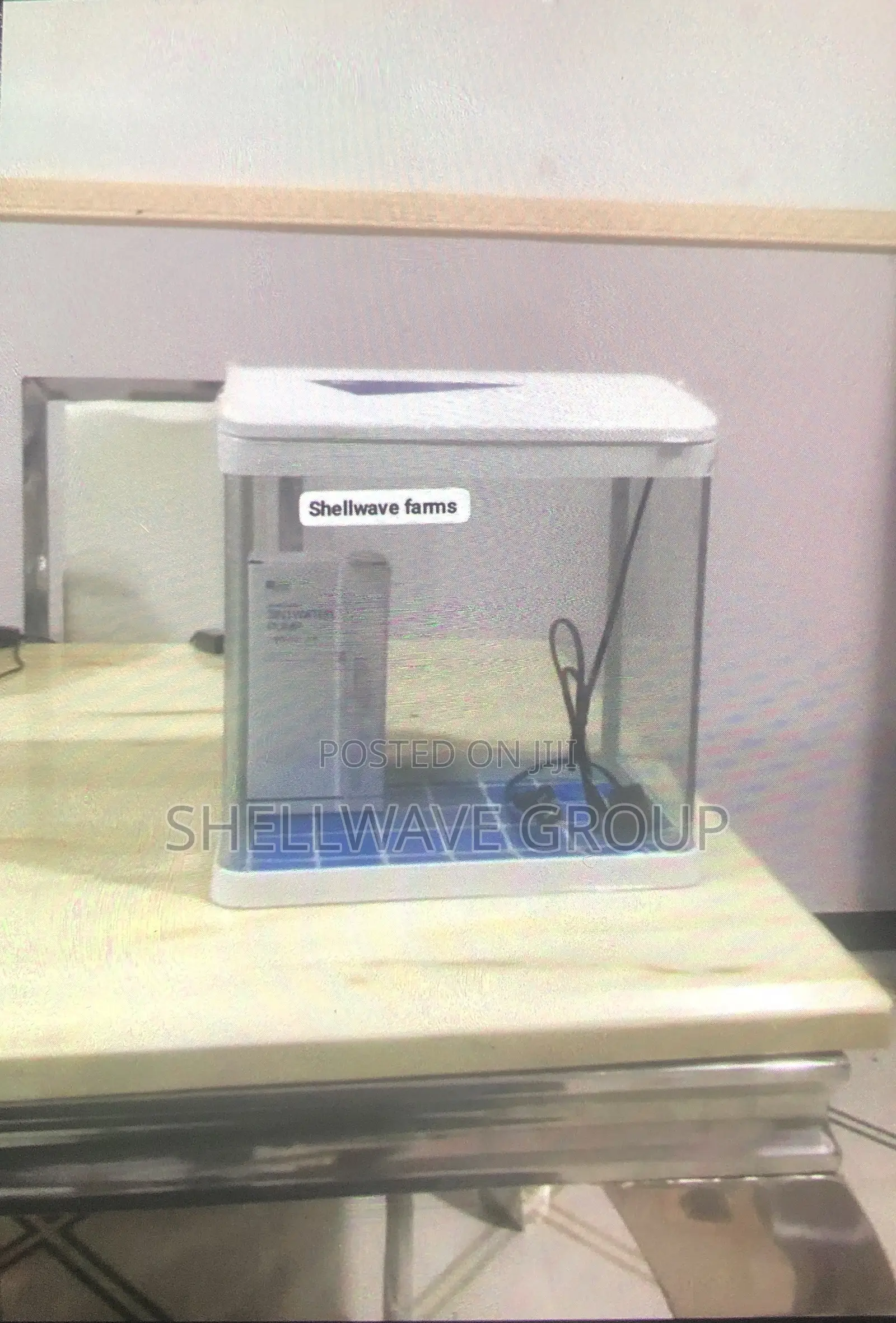 18liters Aquarium With Inbuilt Light Filter