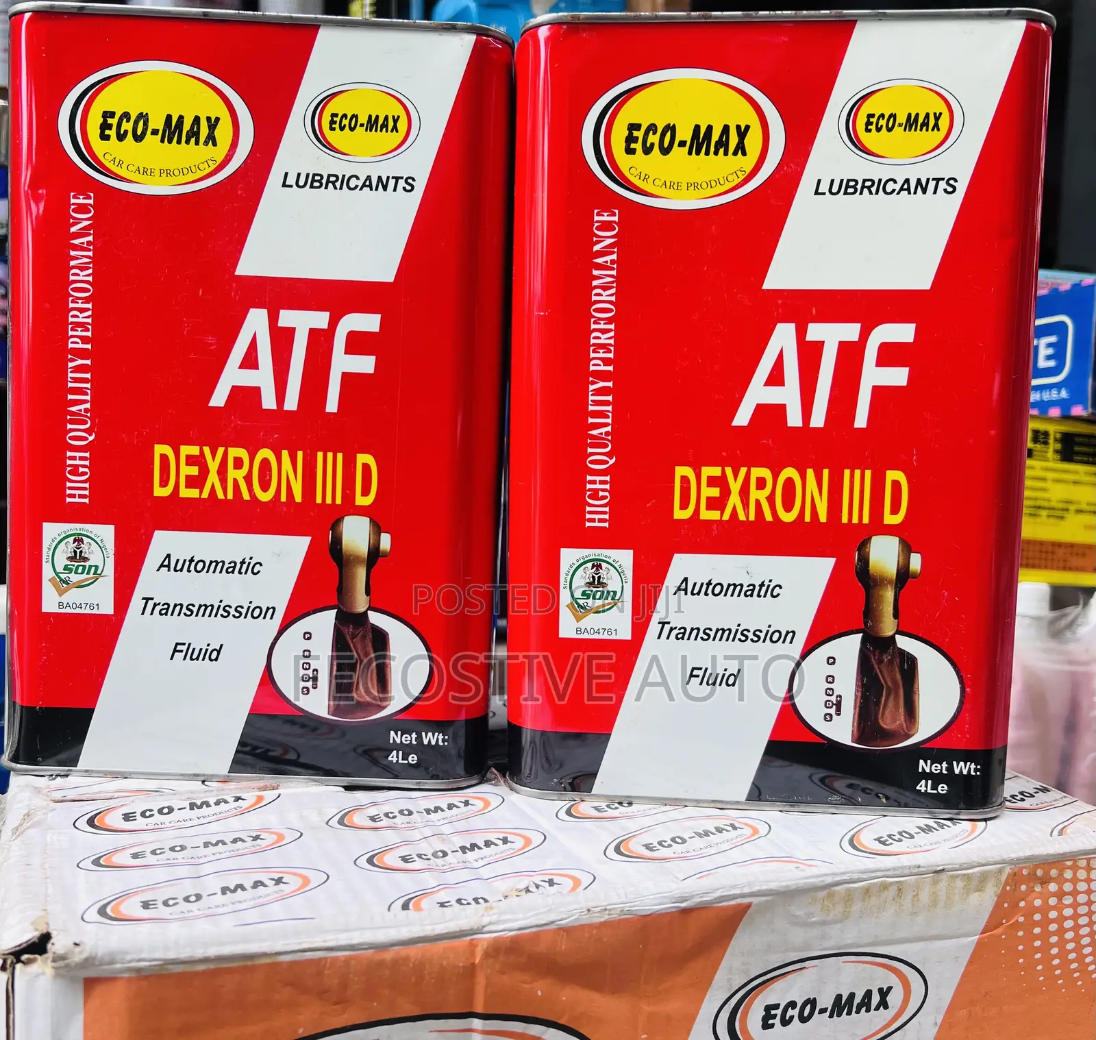 Ecomax Dexron III Automatic Transmission Fluid