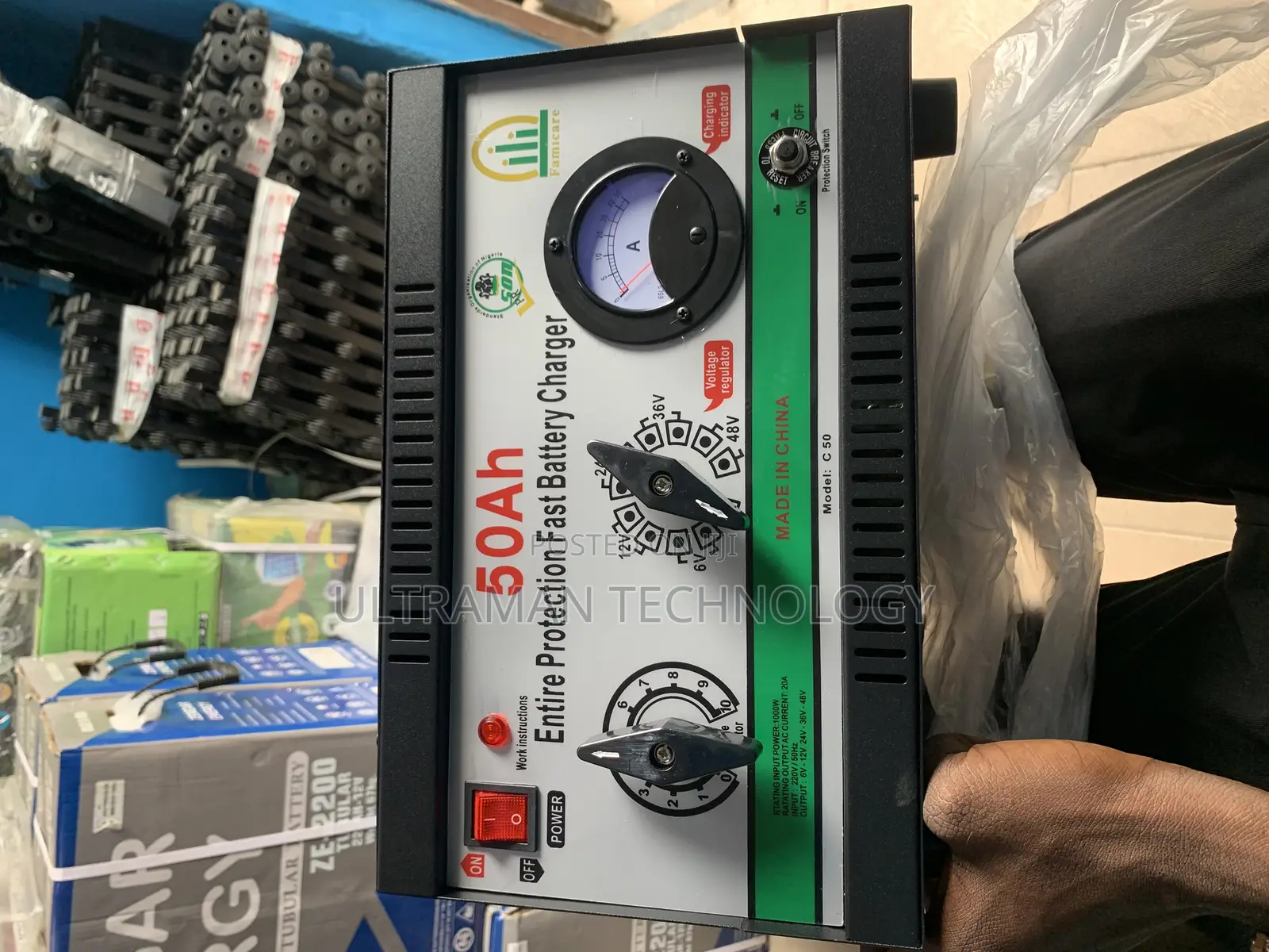50ahs Battery Charger 12v/ 24v/ 48v