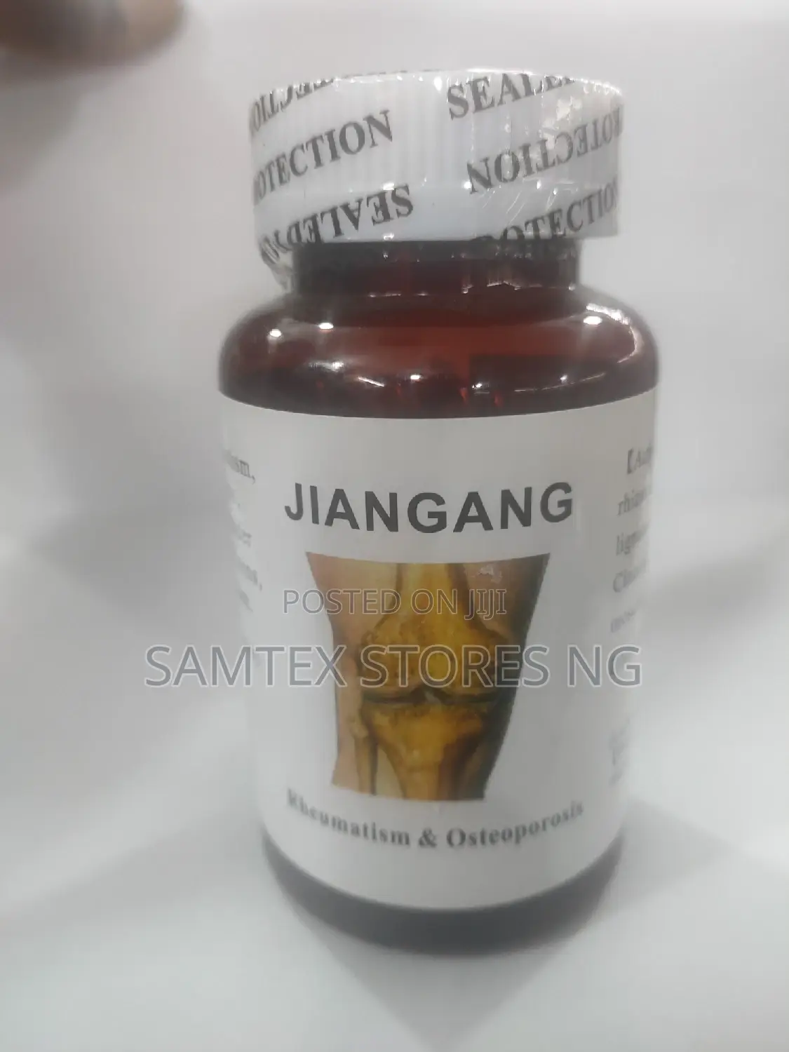 Jiangang Rheumatism Osteoporosis Caps.