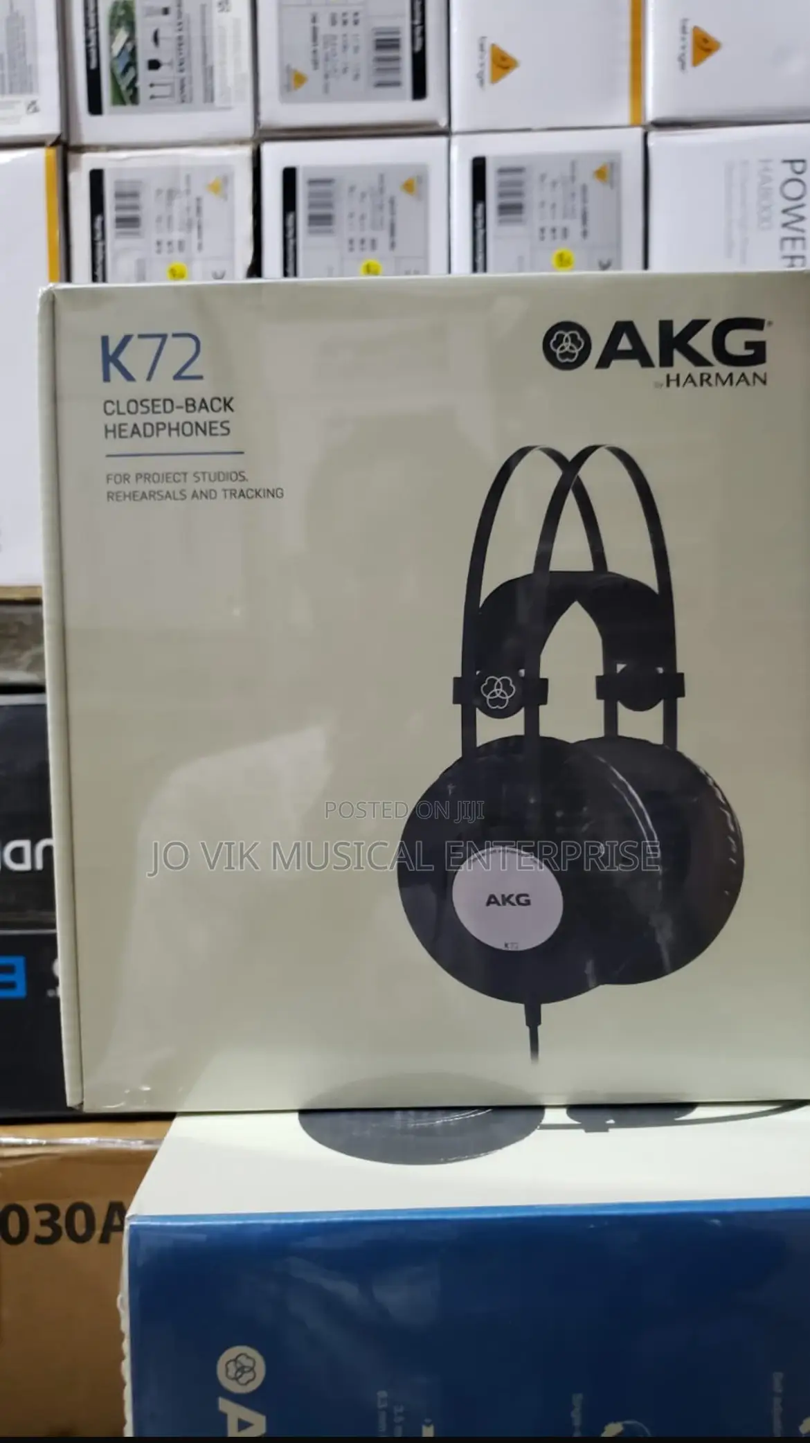 AKG Closed-Back Studio Headphones