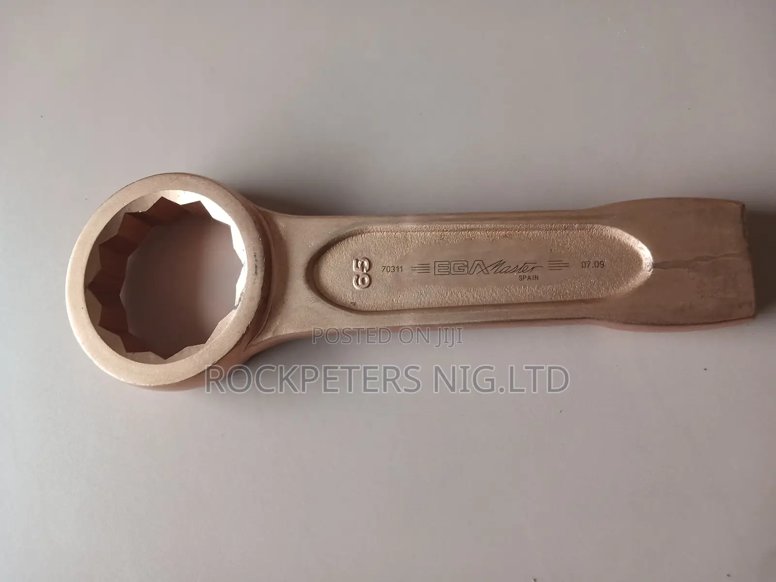 Egamaster 70311 Slogging Ring Wrench 65mm Non Sparking Cu-B