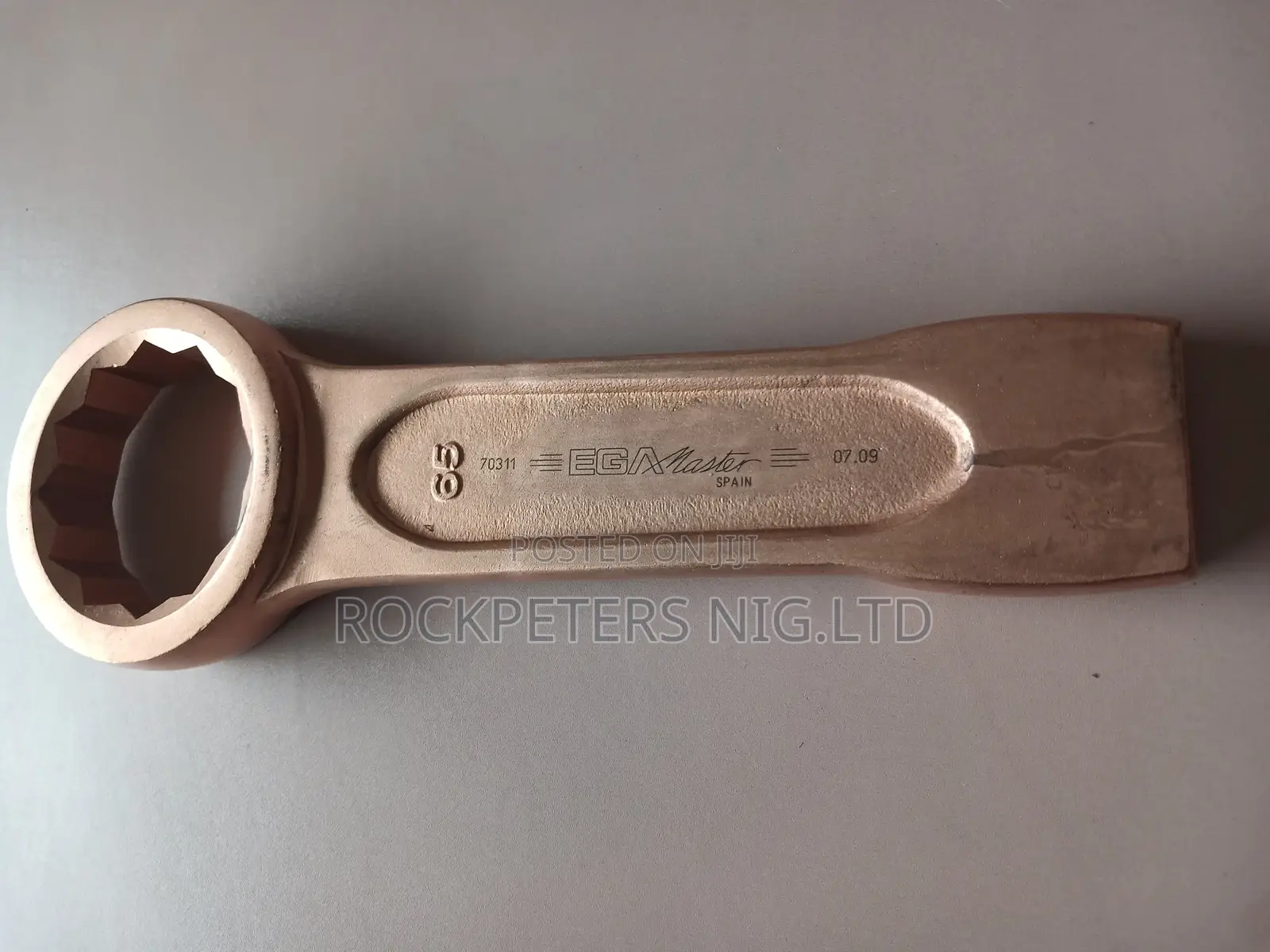 Egamaster 70311 Slogging Ring Wrench 65mm Non Sparking Cu-B