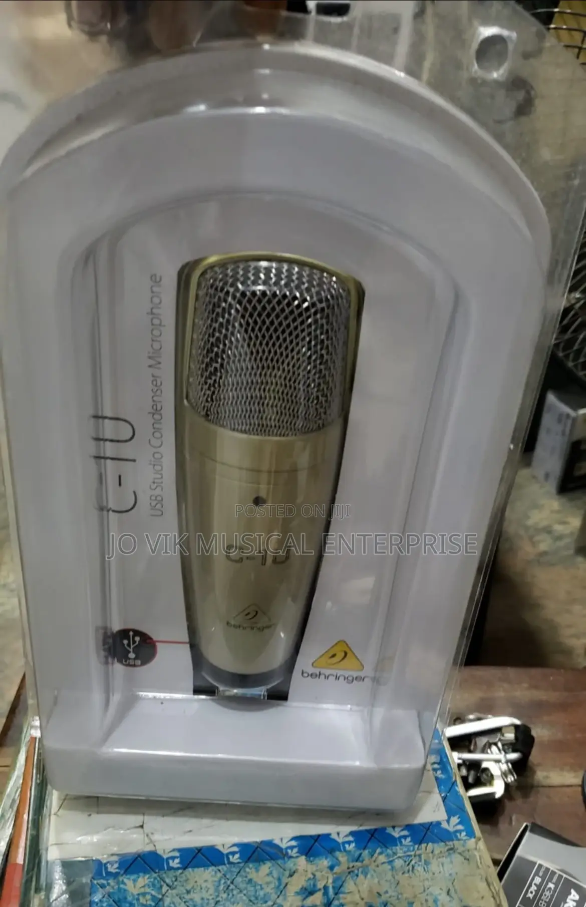 Behringer C-1u USB Studio Condenser Microphone