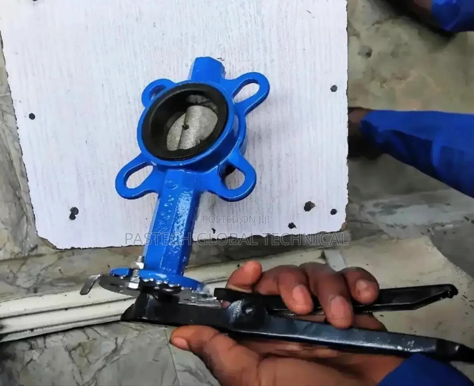 2" Steel Wafer Butterfly Valve