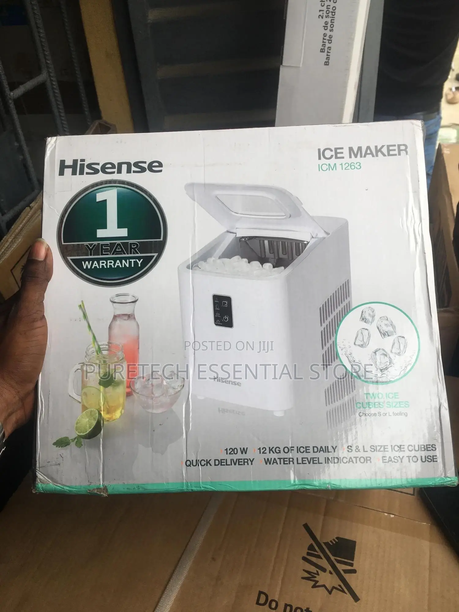 Hisense Ice Maker 12kg Ice Daily