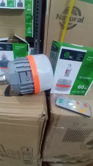 60watts High Quality Rechargeable Bulbs