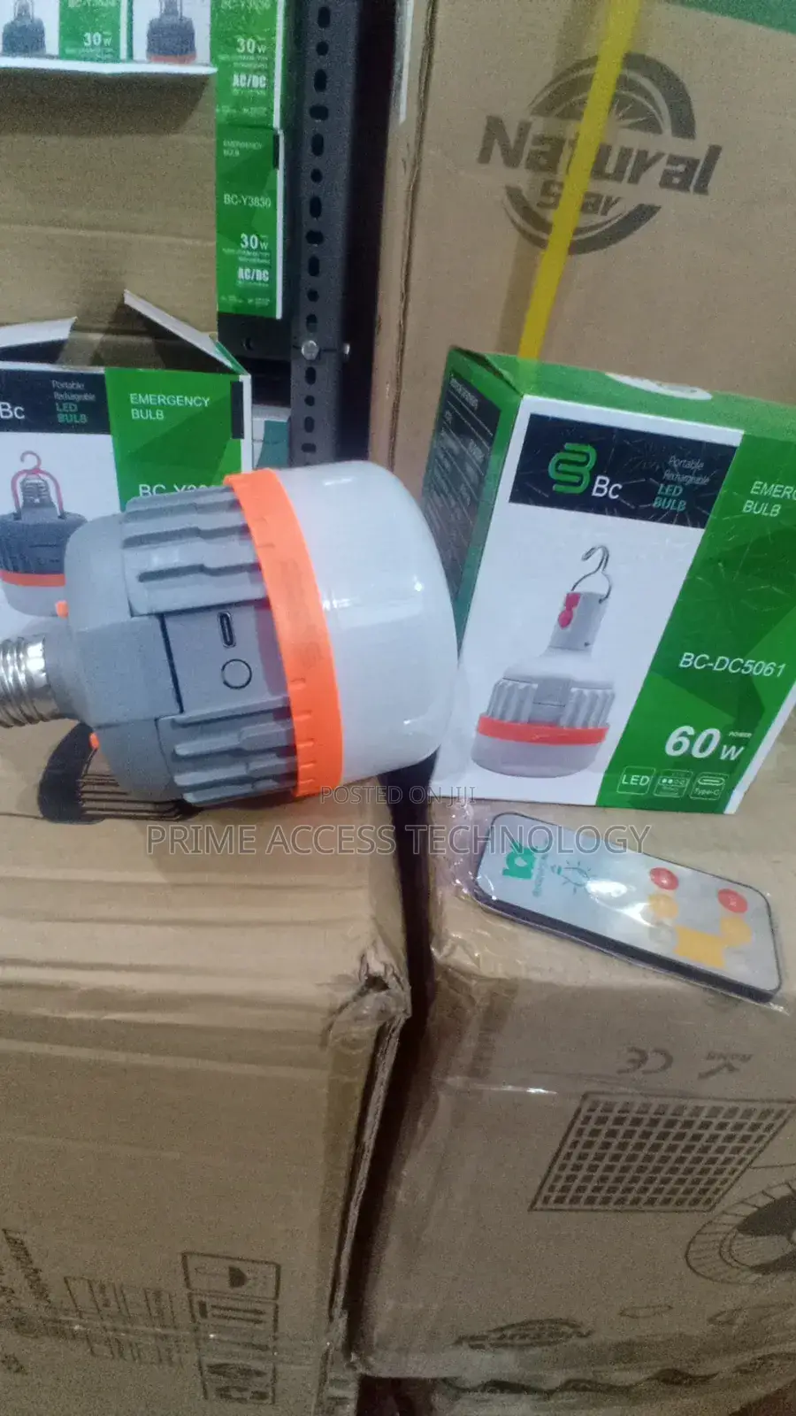 60watts High Quality Rechargeable Bulbs