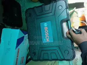 Set of Tools Box With Battery Drill Machine Bosch