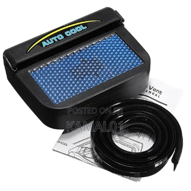 Car Auto Solar Powered Cool Air Device