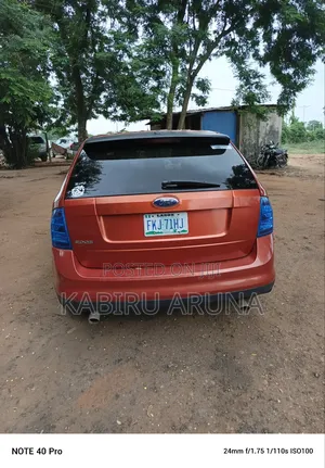 Ford Edge 2007 Red
