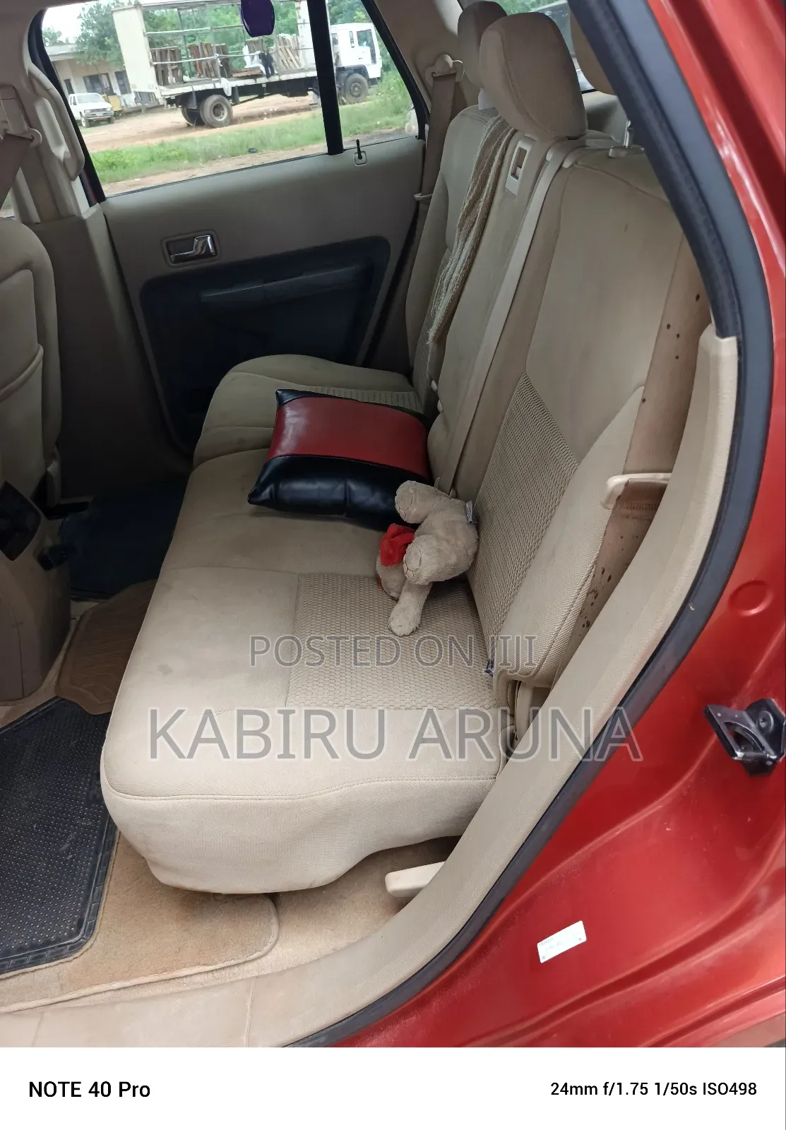 Ford Edge 2007 Red