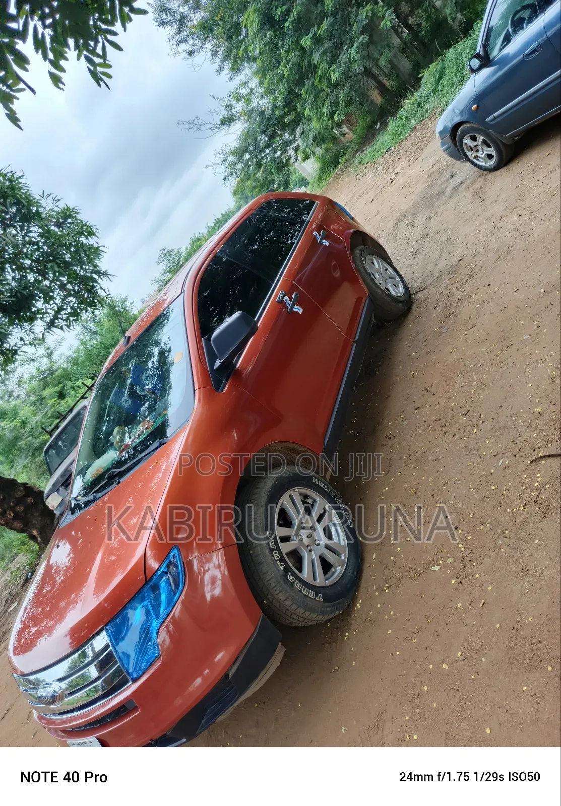 Ford Edge 2007 Red