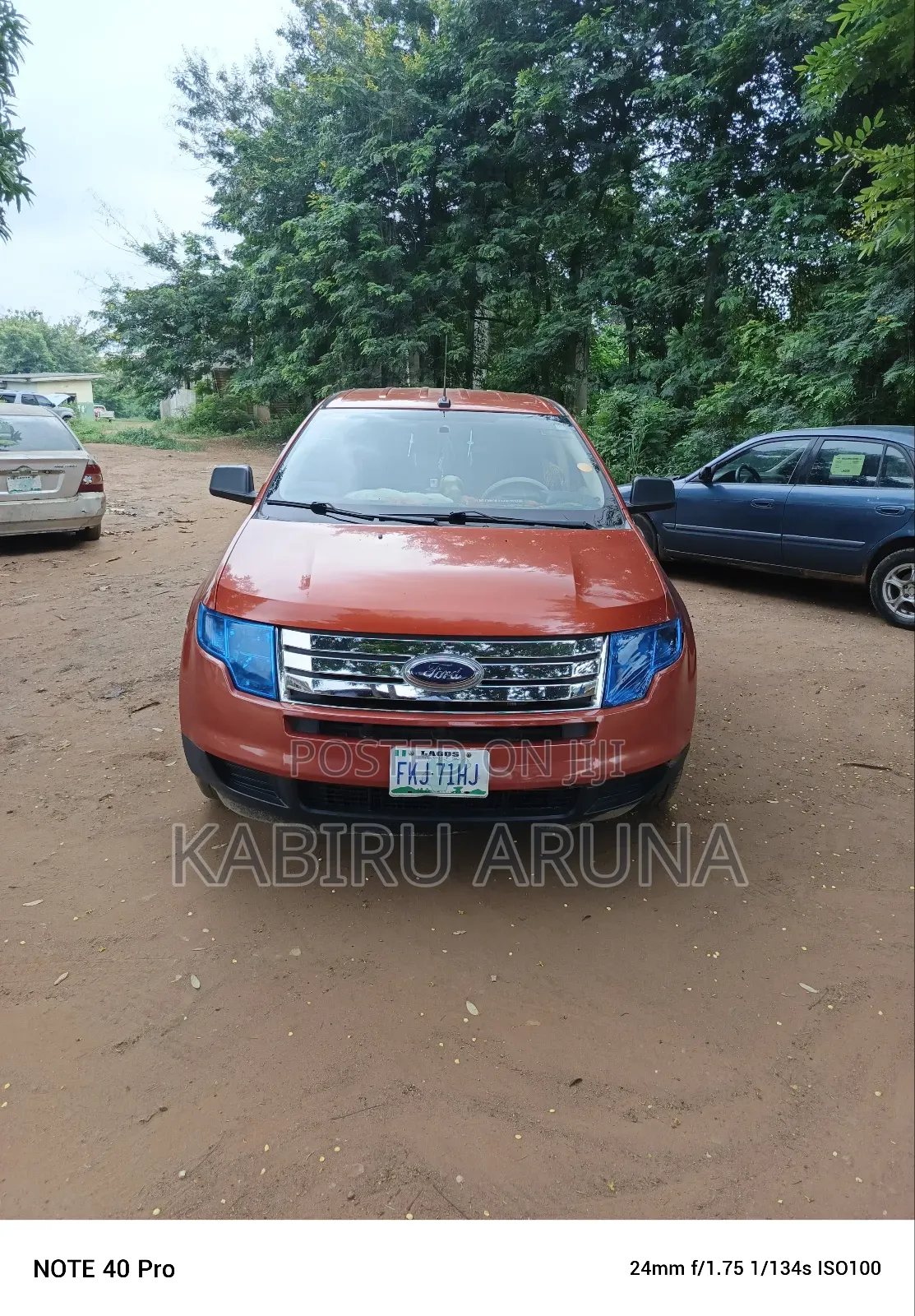 Ford Edge 2007 Red