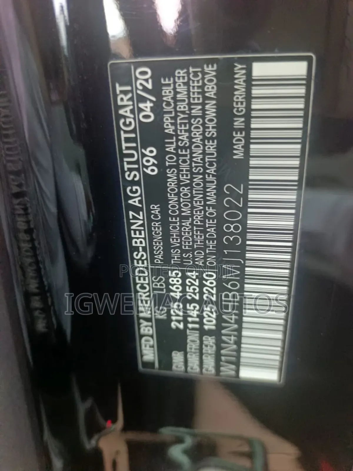 Mercedes-Benz GLA 250 2020 Black