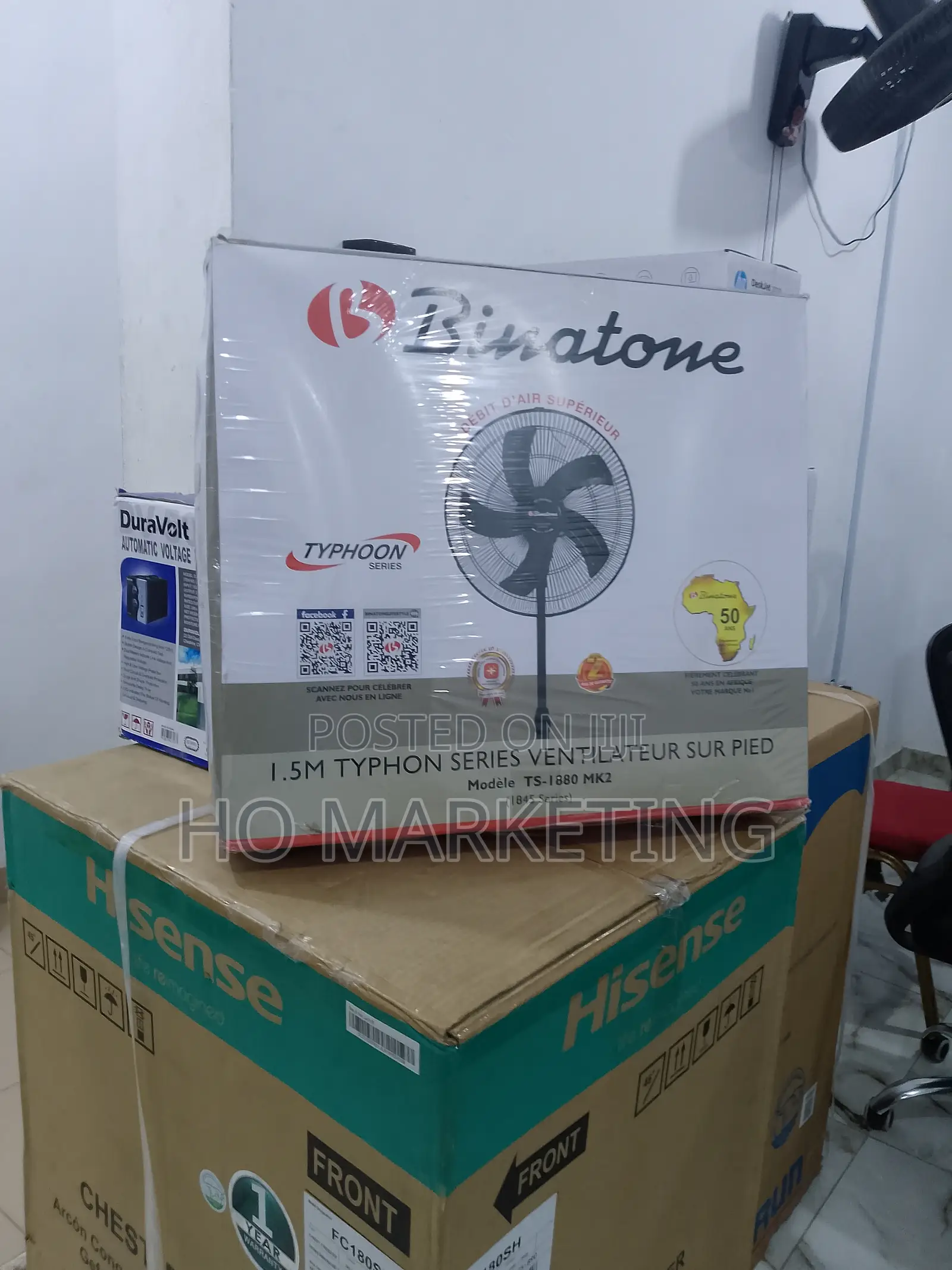 Durable Binatone 18" Standing Fan