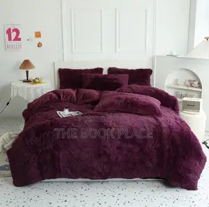 Luxury Fur Duvet With Bedsheets