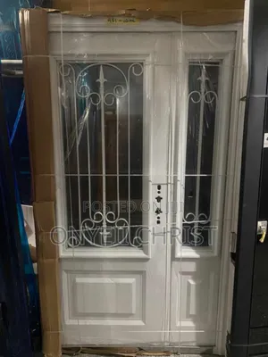Copper Door With Glass