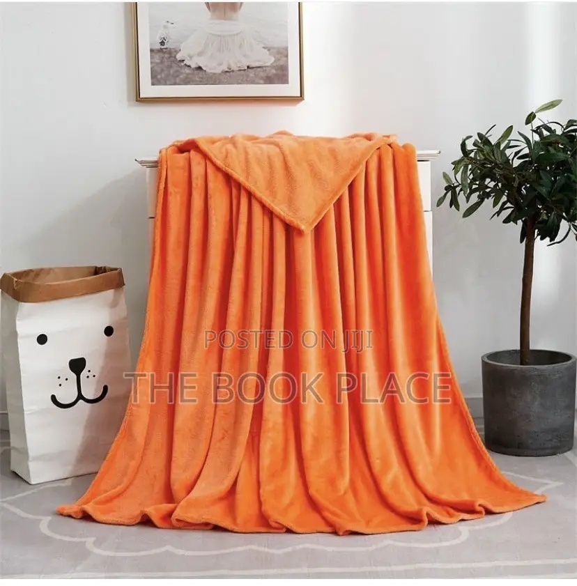 Orange Throw Blanket
