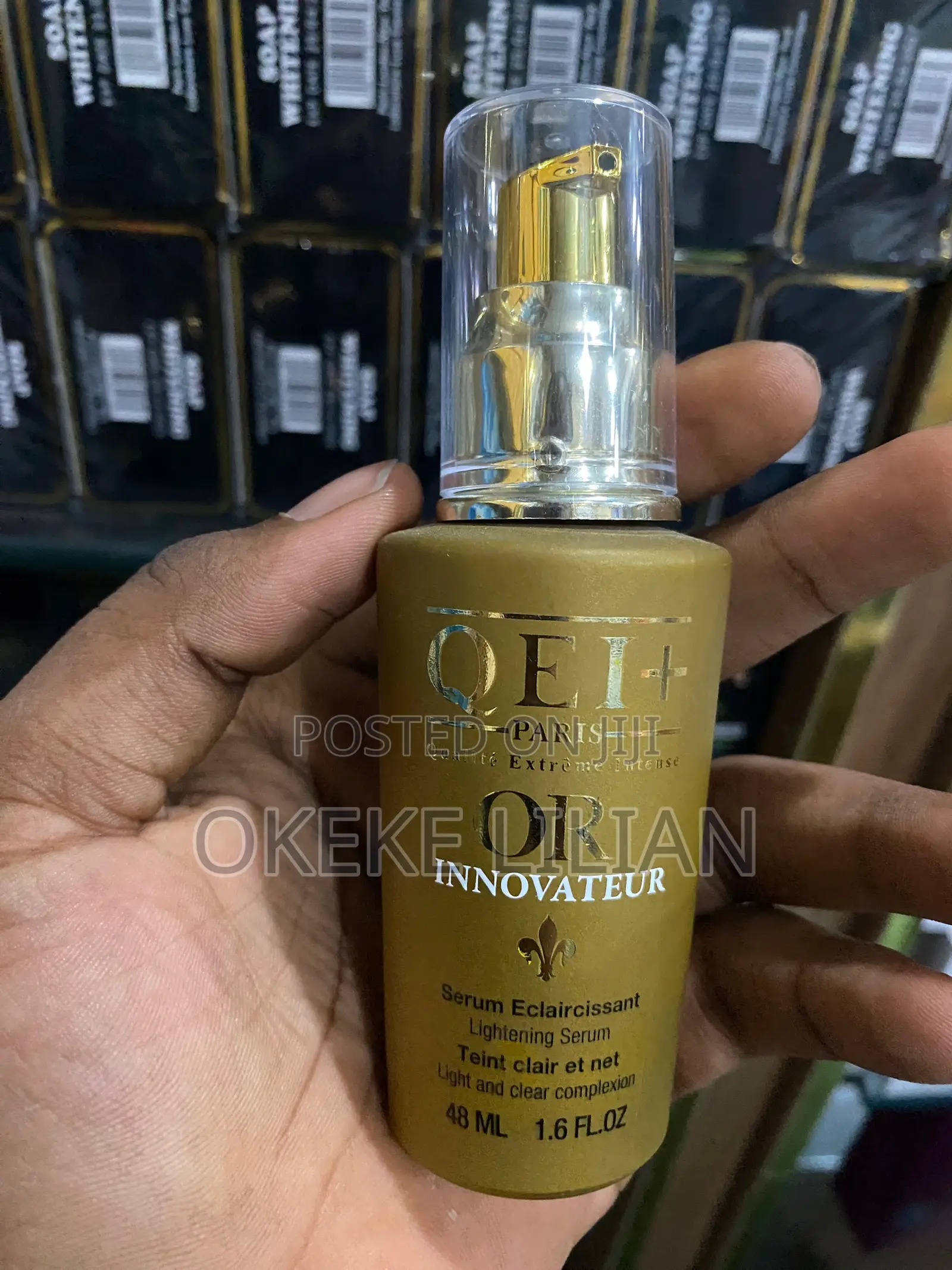 QEI+ Innovative Toning Serum or Innovateur