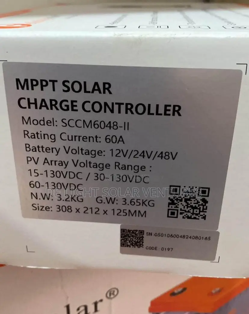 60A Felicity Solar MPPT Charge Controller