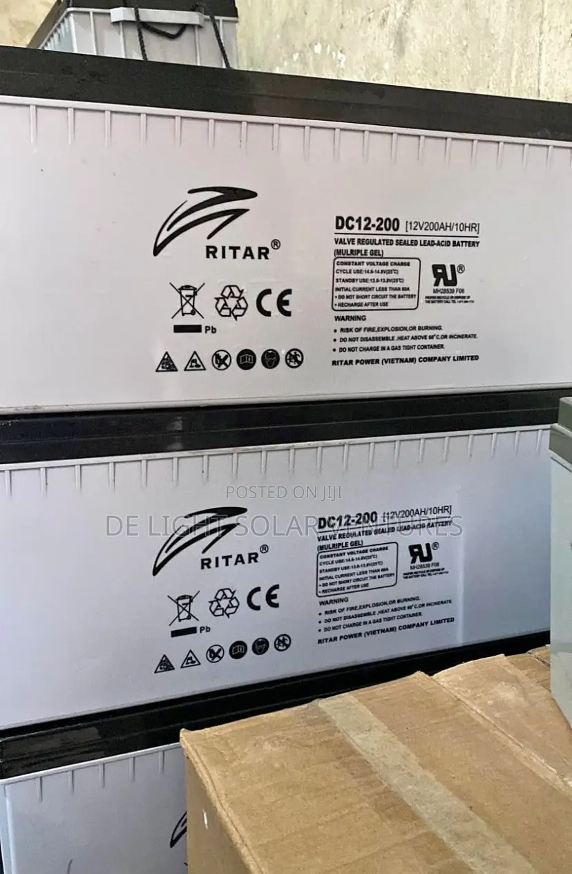 12v 200A RITAR Dry Cell Battery